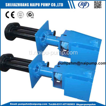 vertical slurry pump na may mga rubber liners